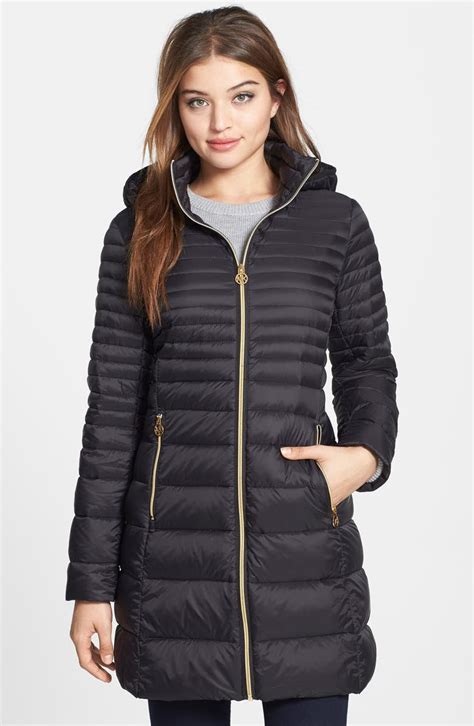 michael kors down filled coat|michael kors women's down coat.